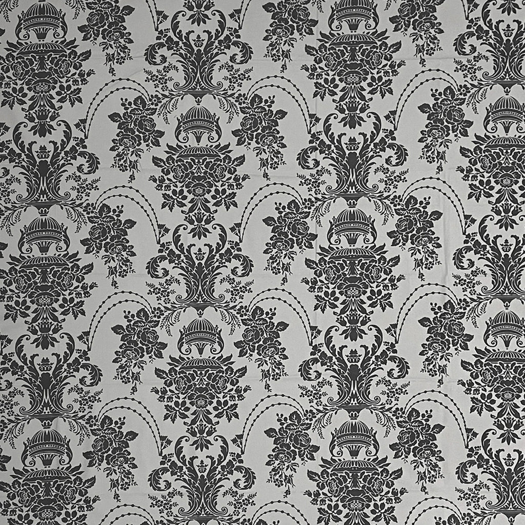 Baroque Elegance - Timeless 144TC Roto Cotton Ethnic Motif Single Fitted Bedsheet (36 x 78 x 10 Inches)