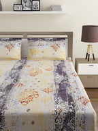 Dusk Texture - Warm Pastel 160TC Cotton Double Queen (90x100 Inches)