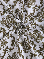 Regal Baroque Elegance 160TC Cotton Double Queen (90x100 Inches)