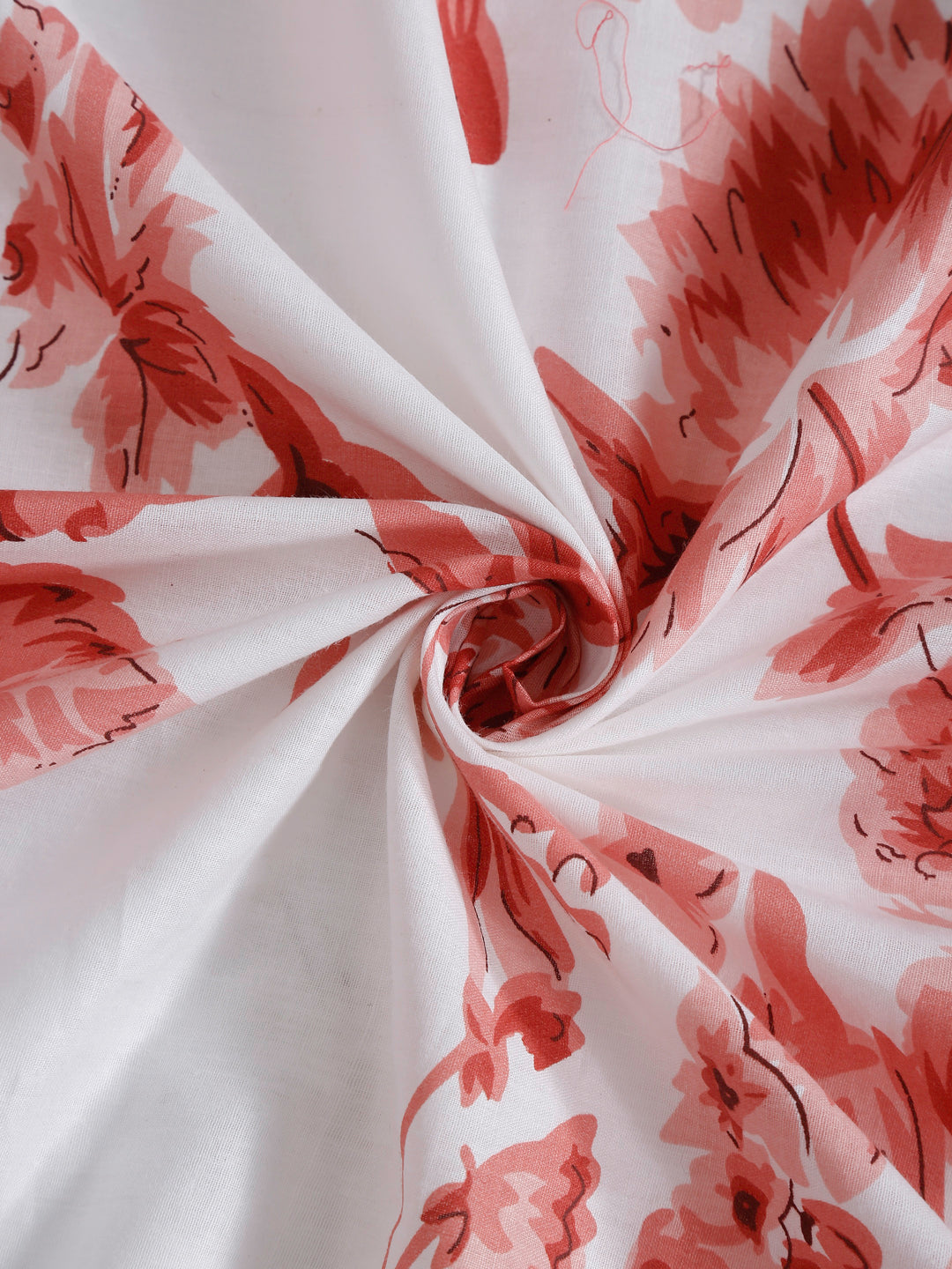 Coral Garden - 160TC Pure Cotton Double Queen (90x100 Inches)