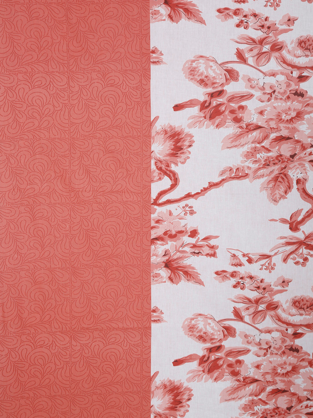 Coral Garden - 160TC Pure Cotton Double Queen (90x100 Inches)