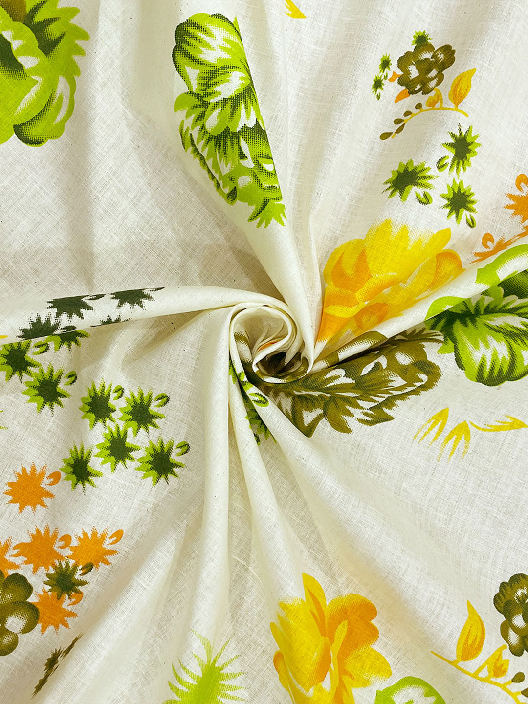 Green Meadow - 160TC Pure Cotton Double Queen (90x100 Inches)