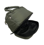 Puffer Overnighter Unisex Olive Duffel Bag
