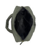 Puffer Overnighter Unisex Olive Duffel Bag