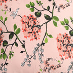 Premium 6 Pcs Pure Cotton Quilted Diwan Set – Pink Floral Design