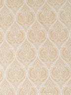 Premium 6 Pcs Pure Cotton Quilted Diwan Set – Beige Motif Design