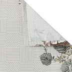 Premium 6 Pcs Pure Cotton Quilted Diwan Set – Beige Floral Design