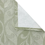 Swayam Leaf Trail Printed Cotton Diwan Set - Soft Green