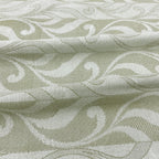 Swayam Leaf Trail Printed Cotton Diwan Set - Soft Green