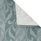 Premium 6 Pcs Pure Cotton Quilted Diwan Set – Blue Abstract Design