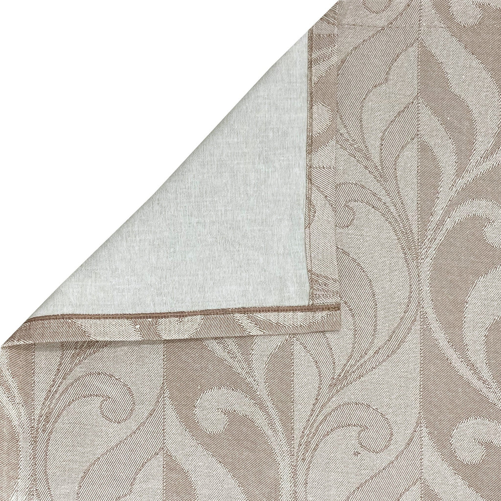 Swayam Leaf Motif Printed Cotton Diwan Set - Soft Blush Pink