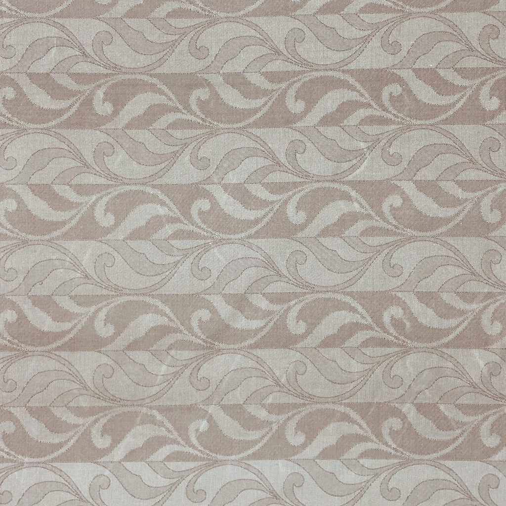 Swayam Leaf Motif Printed Cotton Diwan Set - Soft Blush Pink