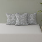 Premium 6 Pcs Quilted Diwan Set – Purple Abstract Design