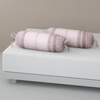 Swayam Striped Printed Cotton Diwan Set - Soft Blush Pink