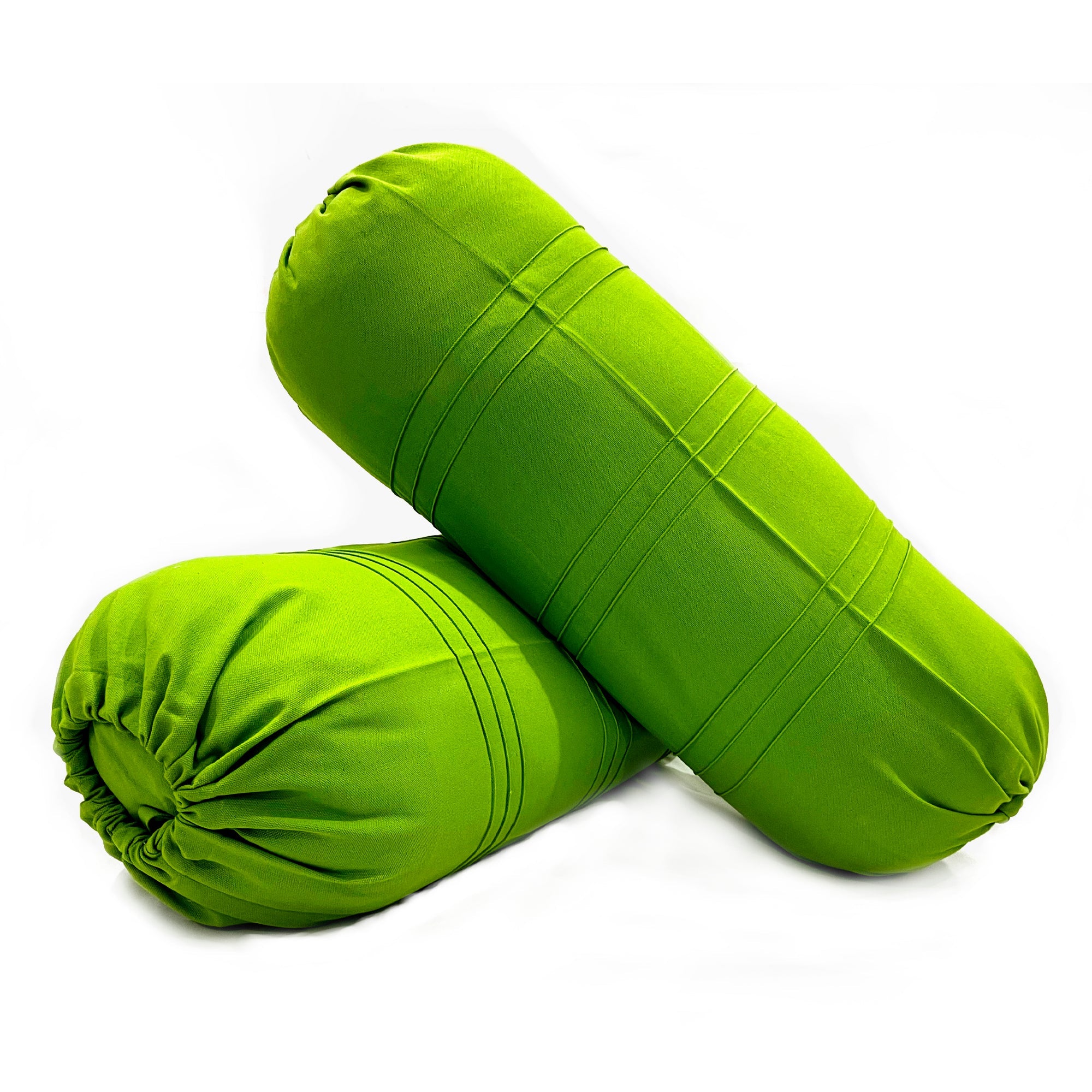 Modern Green Geometric Cotton Diwan Set - 6 Pcs Stylish Living Room Diwan Bedding