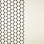 Classic Black & White Polka Dot Cotton Diwan Set - 6 Pcs Elegant Living Room Diwan Bedding