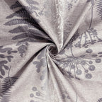 Premium Cotton Printed Diwan Set – Elegant Grey Floral Design