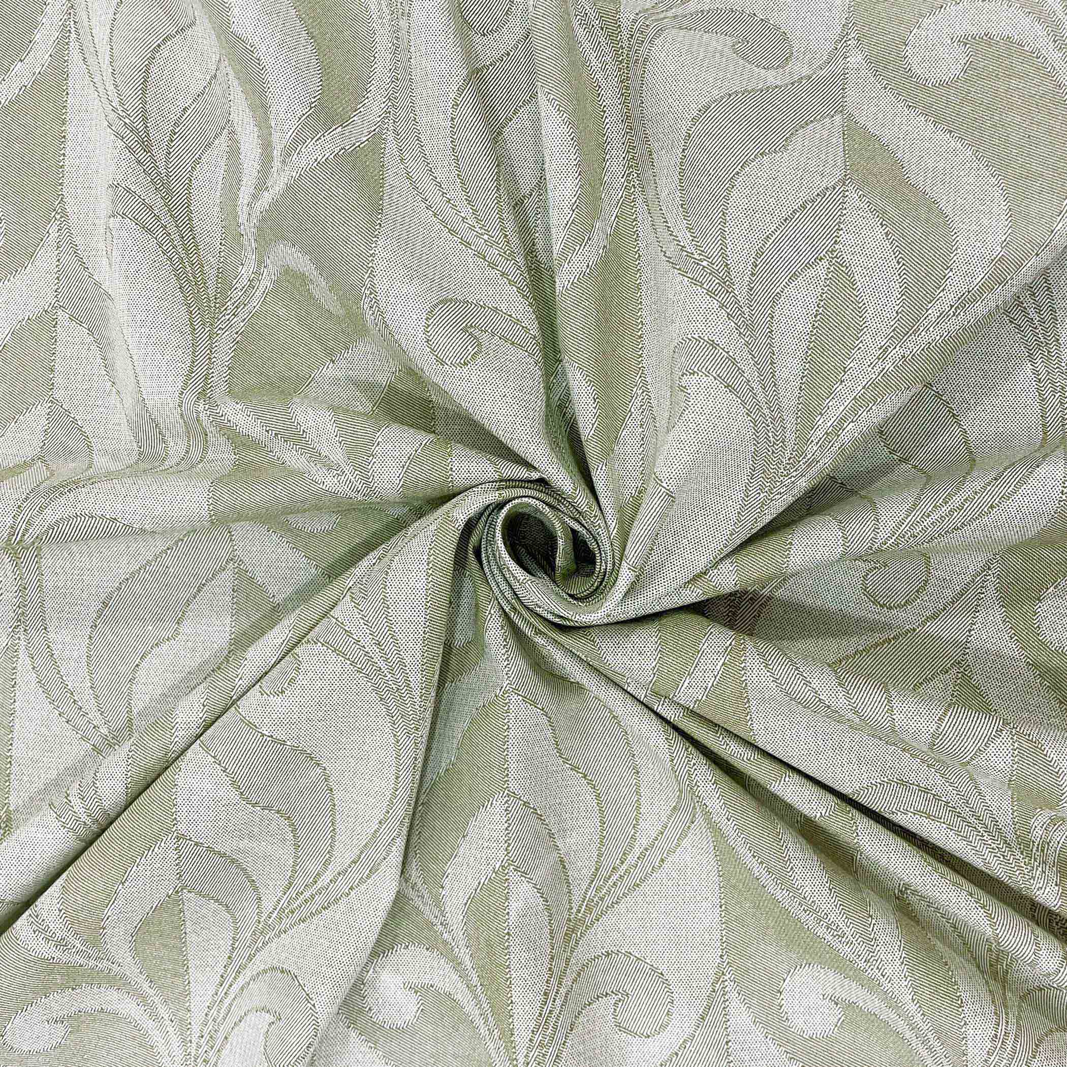 Olive Fern - 210TC Cotton Super King Bedsheet (108x108 Inches)