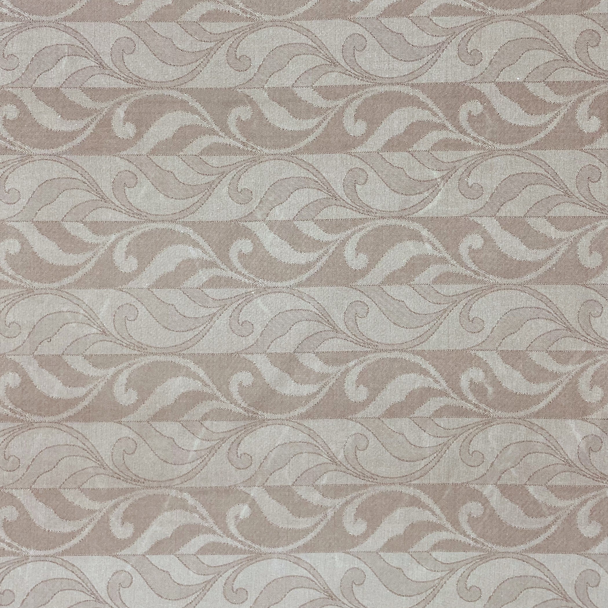 Peach Fern - 210TC Pure Cotton Super King Bedsheet (108x108 Inches)