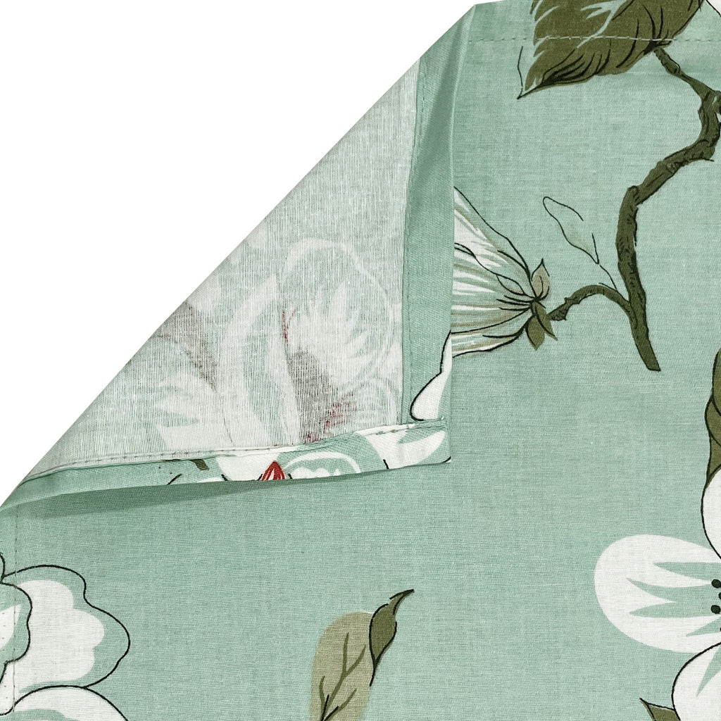 Aqua Spring - 210TC Pure Cotton Super King Bedsheet (108x108 Inches)