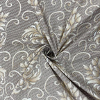 Brown Swirl - 210TC Pure Cotton Super King Bedsheet (108x108 Inches)