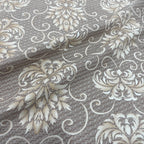 Brown Swirl - 210TC Pure Cotton Super King Bedsheet (108x108 Inches)