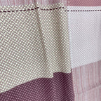 Pink Squares - 210TC Pure Cotton Super King Bedsheet (108x108 Inches)