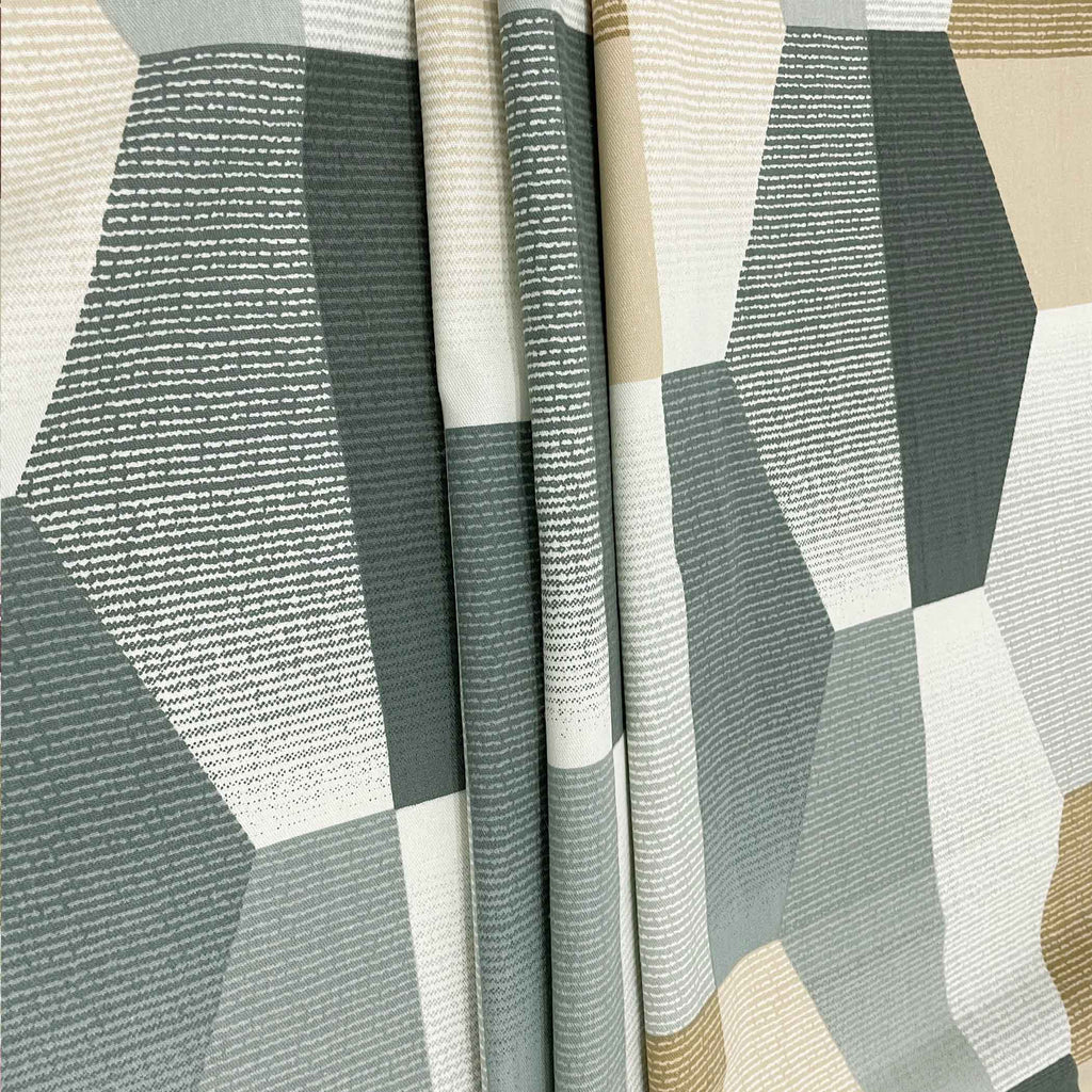 Grey Hex - 210TC Pure Cotton Super King Bedsheet (108x108 Inches)