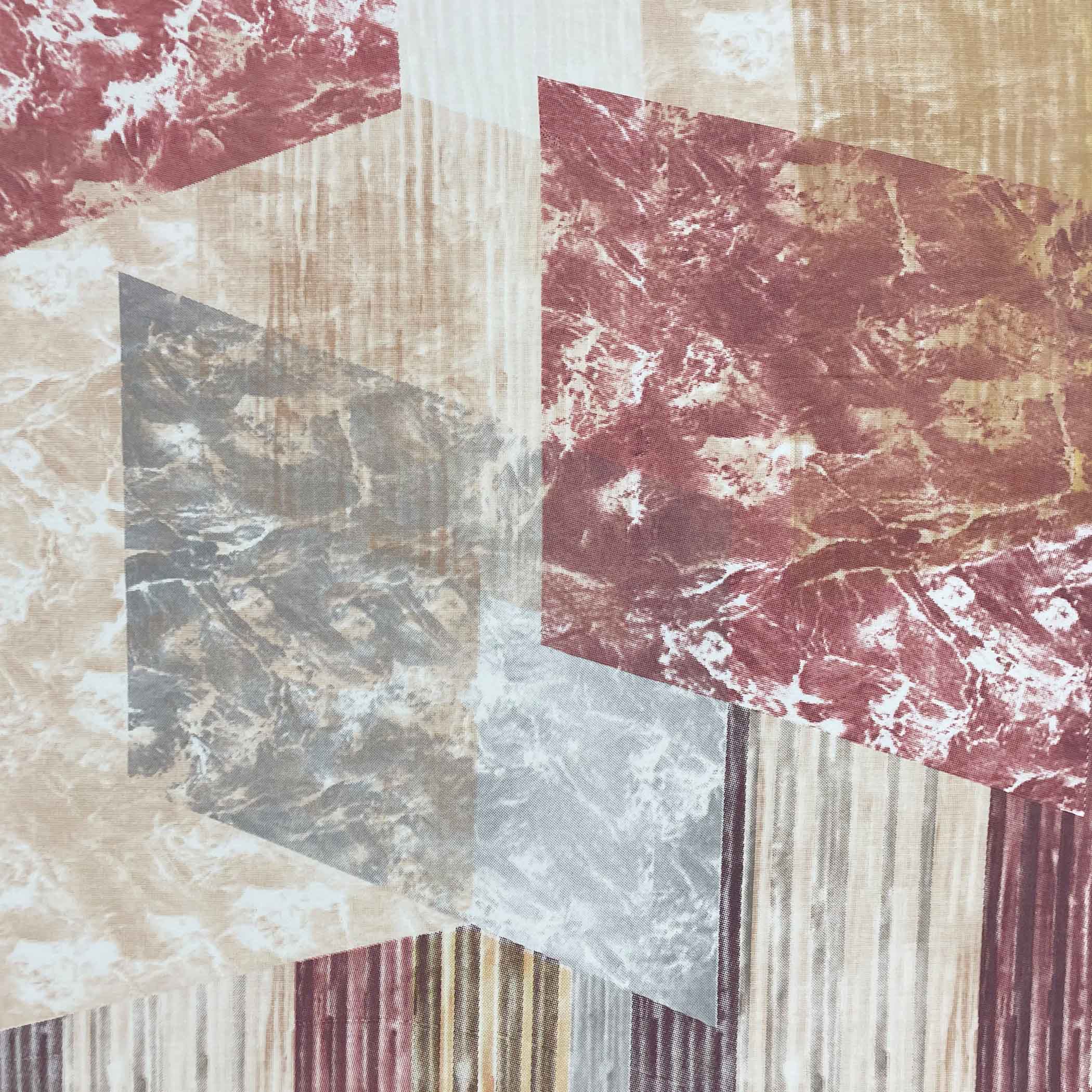 Rose Matrix - 210TC Pure Cotton Super King Bedsheet (108x108 Inches)