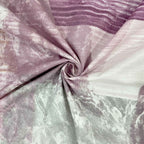 Magenta Matrix - 210TC Pure Cotton Single Bedsheet (60x90 Inches)