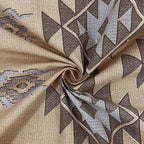 Beige Dunes - 210TC Pure Cotton Queen Fitted Bedsheet (60x73x10 Inches)