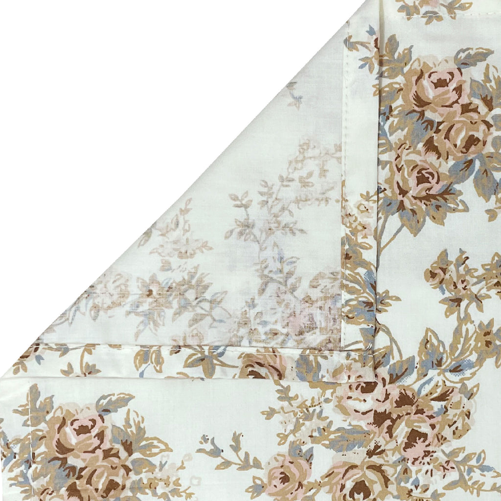 Garden Charm - 250TC Pure Cotton Super King Bedsheet (108x108 Inches)