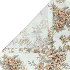 Garden Charm - 250TC Pure Cotton Super King Bedsheet (108x108 Inches)
