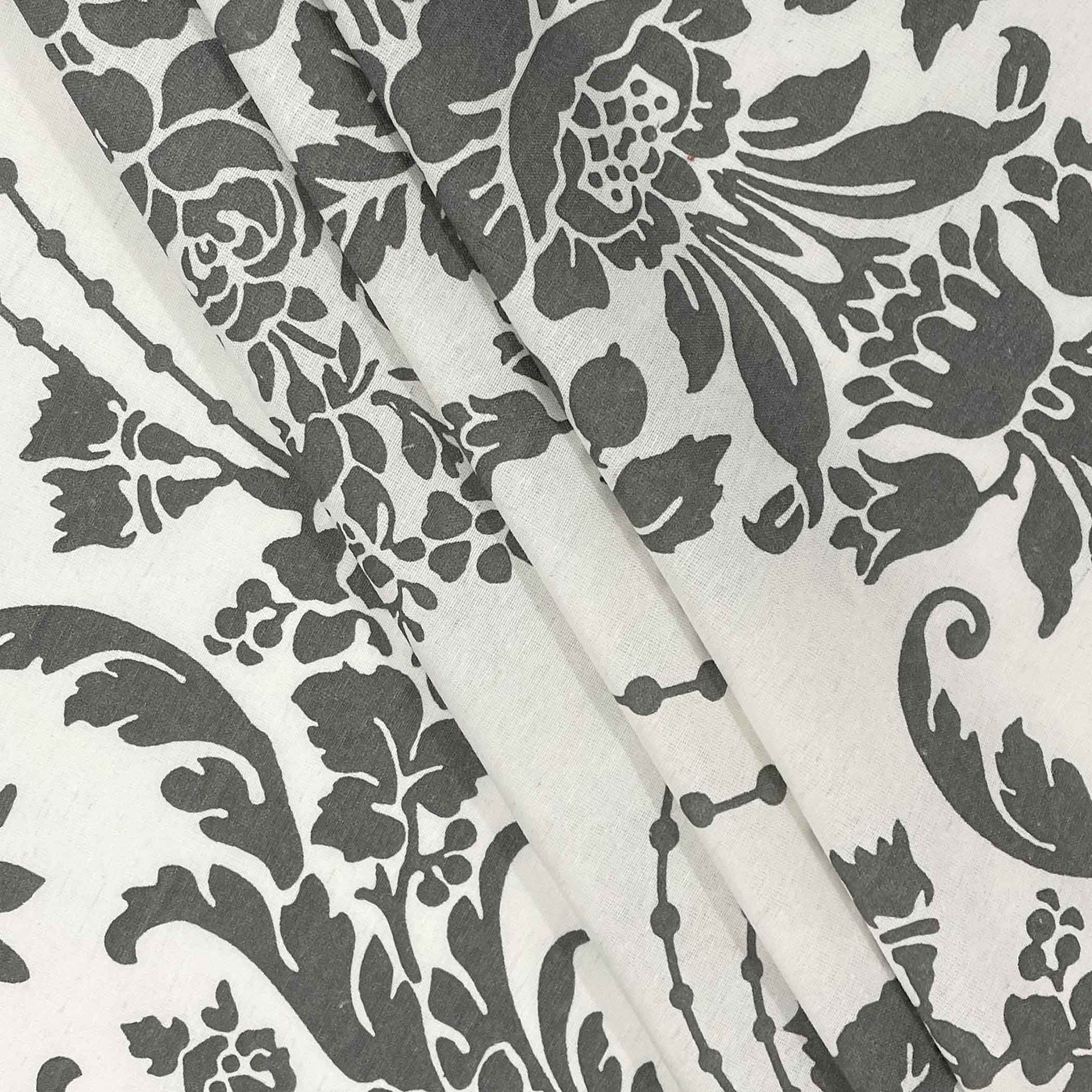 Elegant Majesty - Soft Pink 120TC 100% Cotton Floral Super King Bedsheet (108x108 Inches)