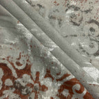 Terra Texture - Rustic Earthen 160TC Cotton Super King Bedsheet (108x108 Inches)