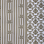 Regal Baroque Elegance 160TC Cotton Super King Bedsheet (108x108 Inches)