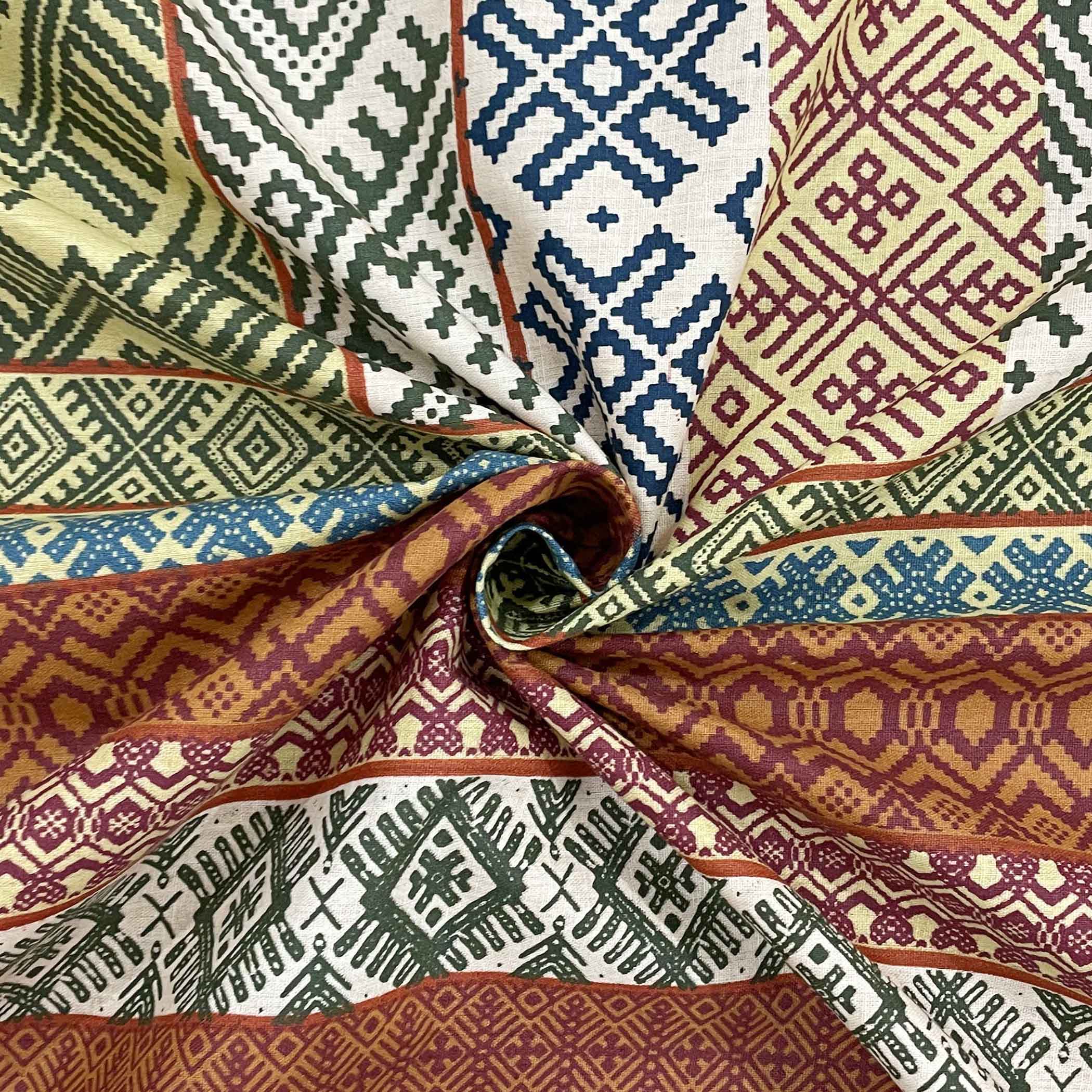 Brown Heritage - 160TC Pure Cotton Super King Bedsheet (108x108 Inches)