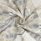 Grey Embrace - 160TC Pure Cotton Super King Bedsheet (108x108 Inches)