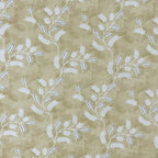 Floral Vine Print 160 TC Super King Bedsheet (108 x 108) Inches With 2 Pillow Cover
