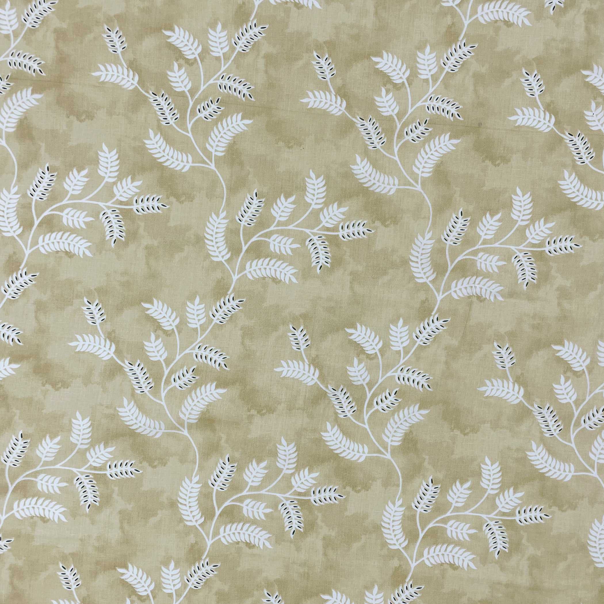 Floral Vine Print 160 TC Super King Bedsheet (108 x 108) Inches With 2 Pillow Cover