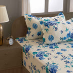 Blue Meadow - 160TC Pure Cotton Double Queen (90x100 Inches)