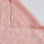 Blush Petal Charm Cotton Super King Bedsheet with 2 Pillow Covers 250TC - Soft Pastel Pink (108x108 inches)