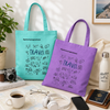 Travel Printed Tote Bag Combo Pack of 2