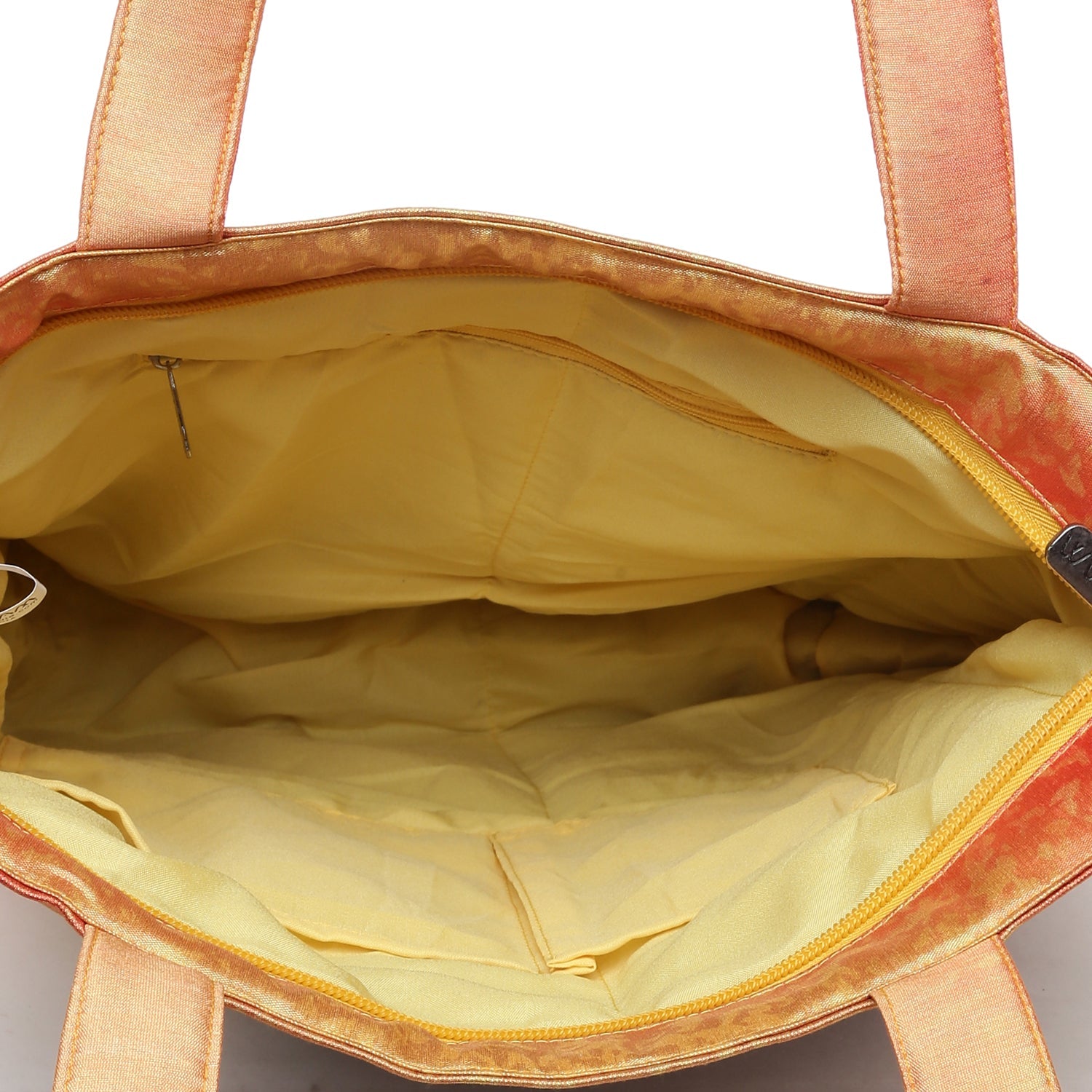 Boho Royal Elephant - Artistic Printed Tote Bag with Inner Pockets & Sturdy Dual Handles