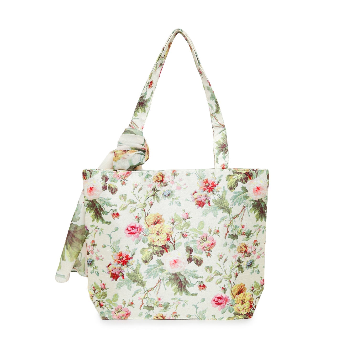 Petal Parade - Canvas Tote with Matching Floral Stole
