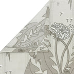 Earthy Botanical Ivory 200 TC Blended Cotton Bedsheet Set with Pillow Cover