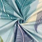 Aqua Canopy 200 TC Blended Cotton Bedsheet Set with Pillow Cover