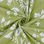 Olive Heritage 200 TC Blended Cotton Bedsheet Set with Pillow Cover