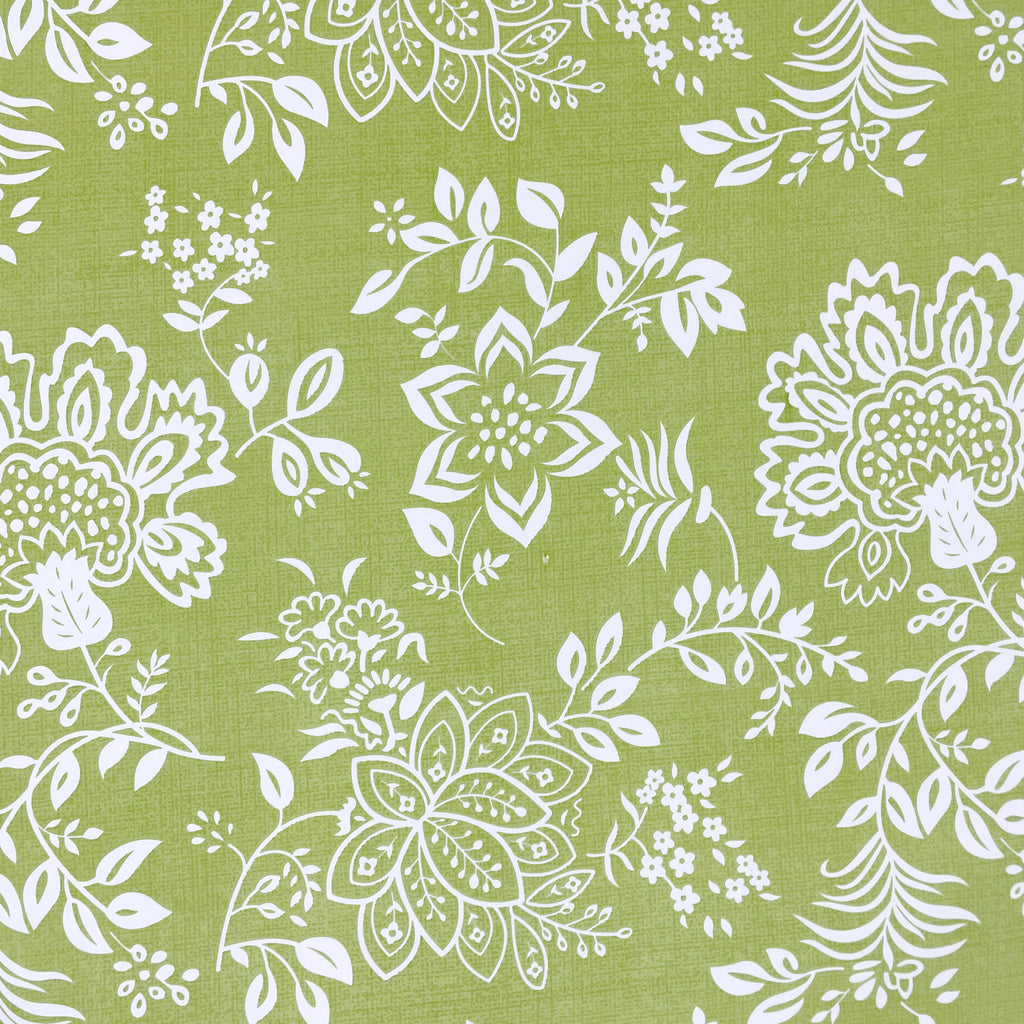 Olive Heritage 200 TC Blended Cotton Bedsheet Set with Pillow Cover