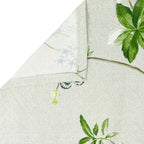 Garden Vine Ivory 200 TC Blended Cotton Bedsheet Set with Pillow Cover